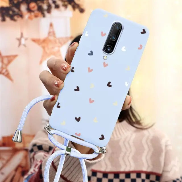 Fashion Lanyard Necklace Phone Case For Oneplus BC117 - For 