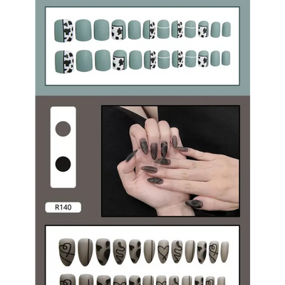 Faux Nail Tips (various designs) N17 - Hand Fashion 