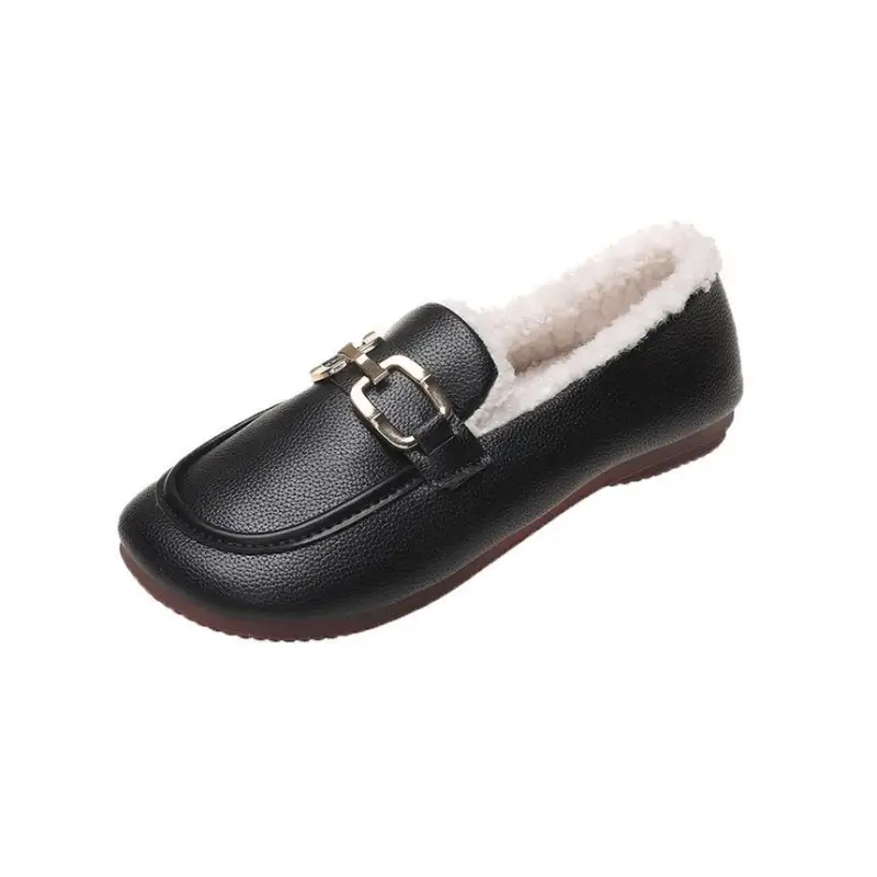 Fleece-Lined Chained Loafers KP11 - Loafers & Moccasins