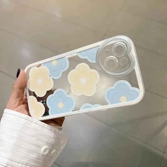 Floral Phone Case For iPhone 7 Plus / 8 Plus / X / XS / XR /