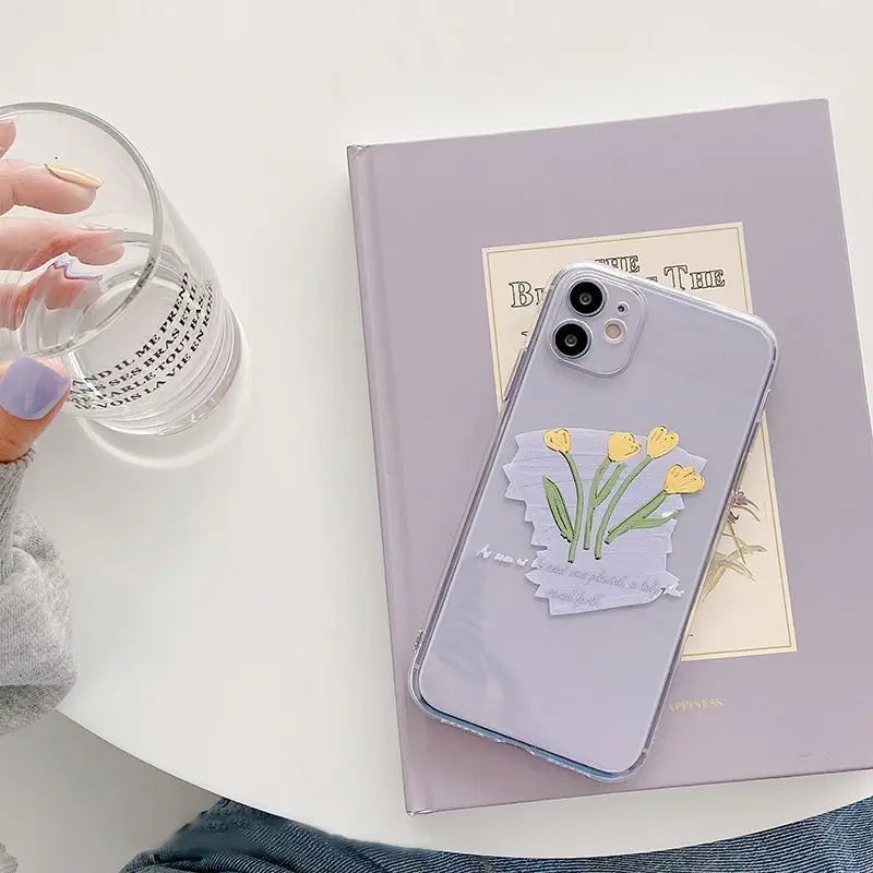 Floral Print Phone Case - iPhone 11 Pro Max / 11 Pro / 11 / 