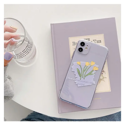 Floral Print Phone Case - iPhone 11 Pro Max / 11 Pro / 11 / 