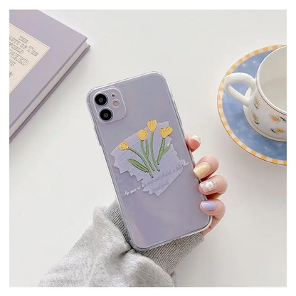 Floral Print Phone Case - iPhone 11 Pro Max / 11 Pro / 11 / 