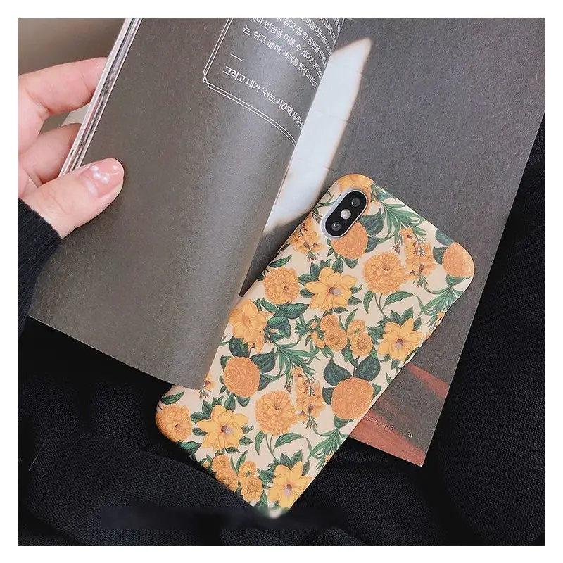 Floral Print Phone Case - iPhone 11 Pro Max / 11 Pro / 11 / 