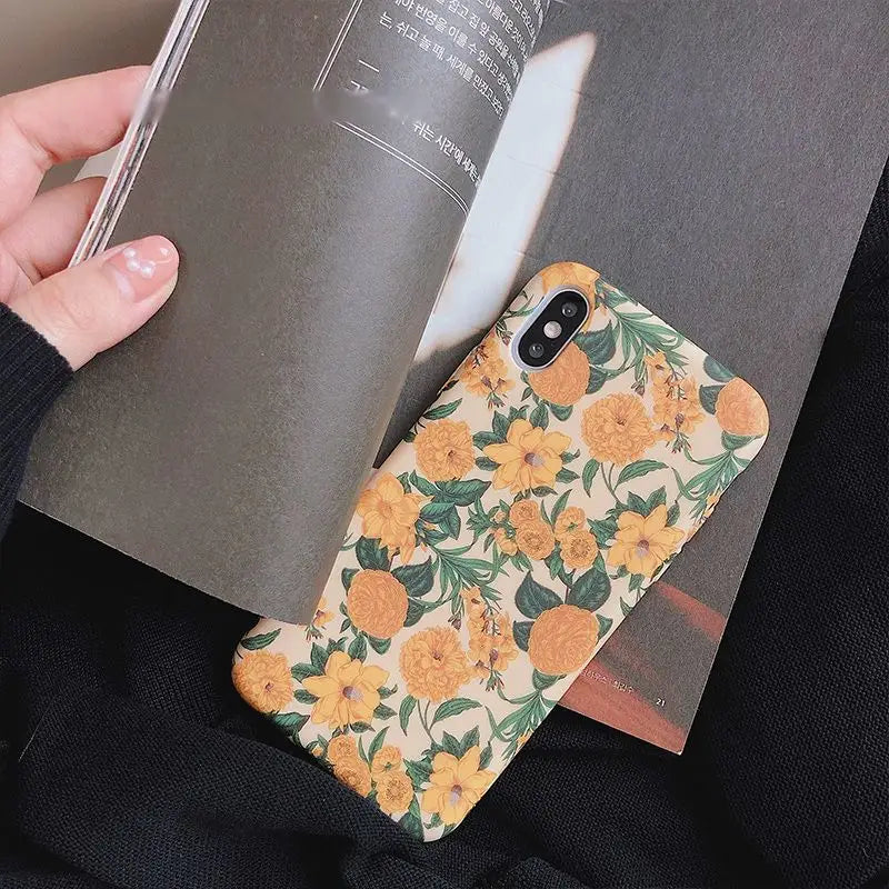 Floral Print Phone Case - iPhone 11 Pro Max / 11 Pro / 11 / 