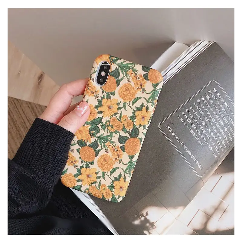 Floral Print Phone Case - iPhone 11 Pro Max / 11 Pro / 11 / 