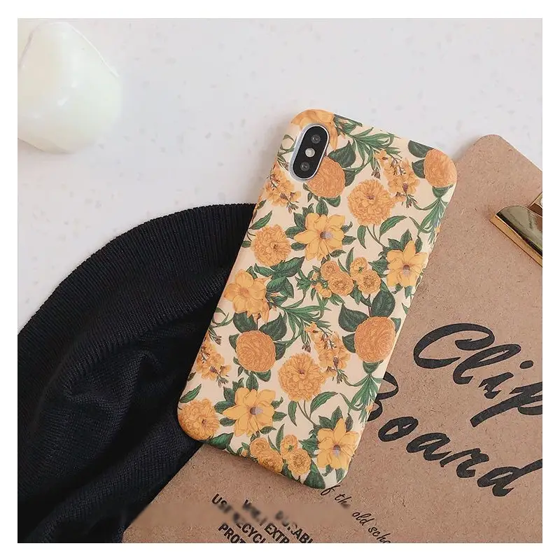 Floral Print Phone Case - iPhone 11 Pro Max / 11 Pro / 11 / 