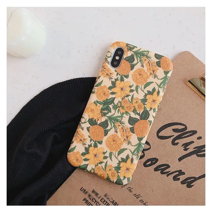 Floral Print Phone Case - iPhone 11 Pro Max / 11 Pro / 11 / 