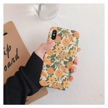 Floral Print Phone Case - iPhone 11 Pro Max / 11 Pro / 11 / 