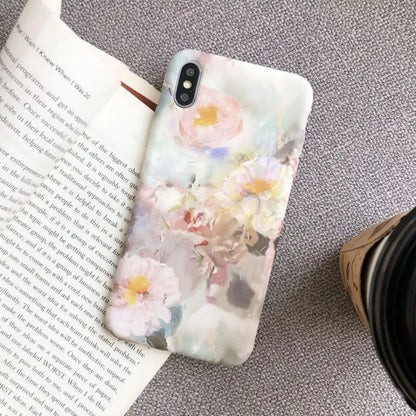 Floral Print Phone Case - iPhone 12 Pro Max / 12 Pro / 12 / 