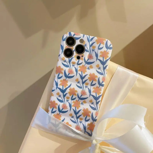Floral Print Phone Case - iPhone 13 Pro Max / 13 Pro / 13 / 