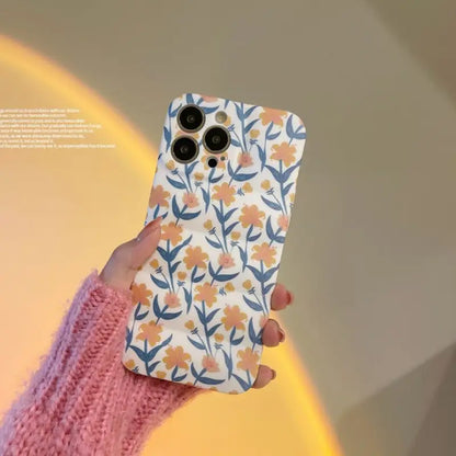 Floral Print Phone Case - iPhone 13 Pro Max / 13 Pro / 13 / 