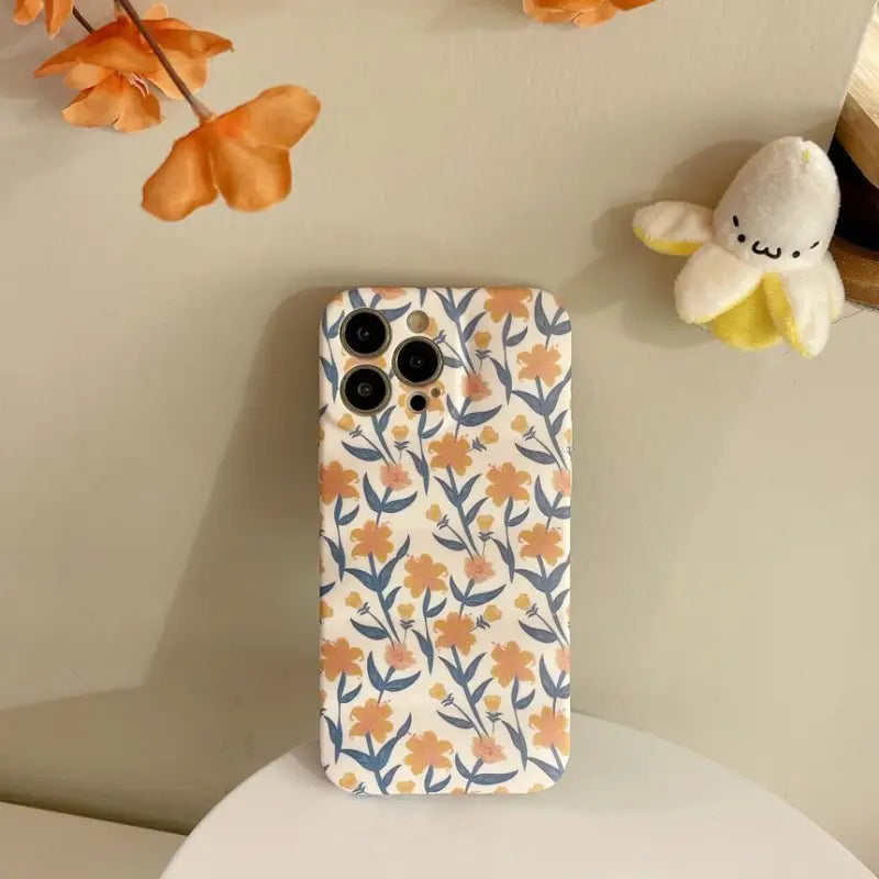 Floral Print Phone Case - iPhone 13 Pro Max / 13 Pro / 13 / 