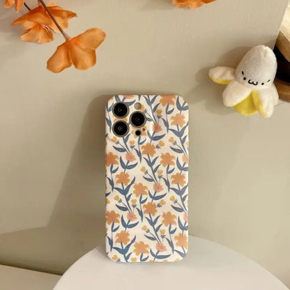 Floral Print Phone Case - iPhone 13 Pro Max / 13 Pro / 13 / 