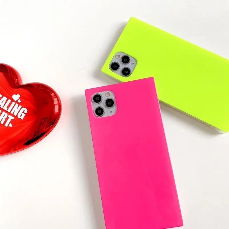 Florescent Phone Case - iPhone 12 Pro Max / 12 Pro / 12 / 12 mini / 11 Pro Max / 11 Pro / 11 / SE / XS Max / XS / XR / X / SE 2 / 8 / 8 Plus / 7 / 7 Plus-9