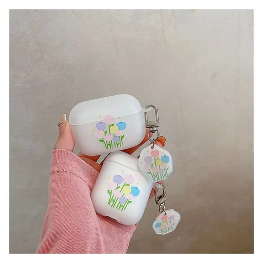 Flower AirPods / Pro Earphone Case Skin CW923 - Mobile Cases
