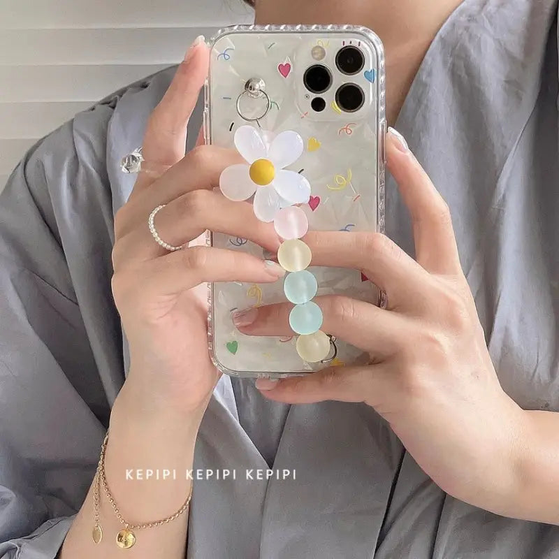 Flower Chain Phone Case - iPhone 12 Pro Max / 12 Pro / 12 / 