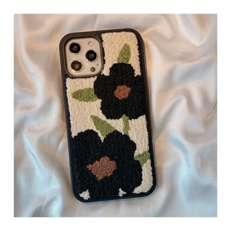 Flower Chenille Phone Case - iPhone 13 Pro Max / 13 Pro / 13