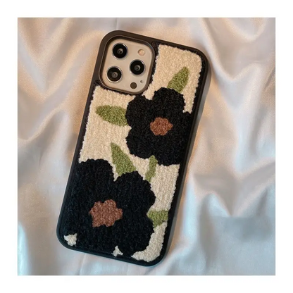 Flower Chenille Phone Case - iPhone 13 Pro Max / 13 Pro / 13