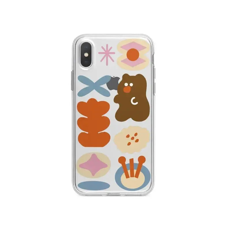 Flower Cooking Bear iPhone Case BP007 - iphone case