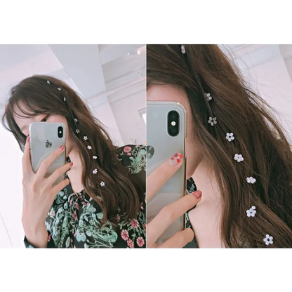 Flower Hair Clip W257 - Hair Fashion Accessories