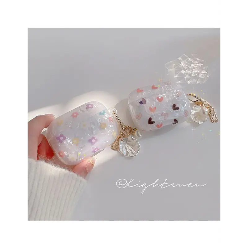 Flower / Heart AirPods / Pro Earphone Case Skin CW377 - 