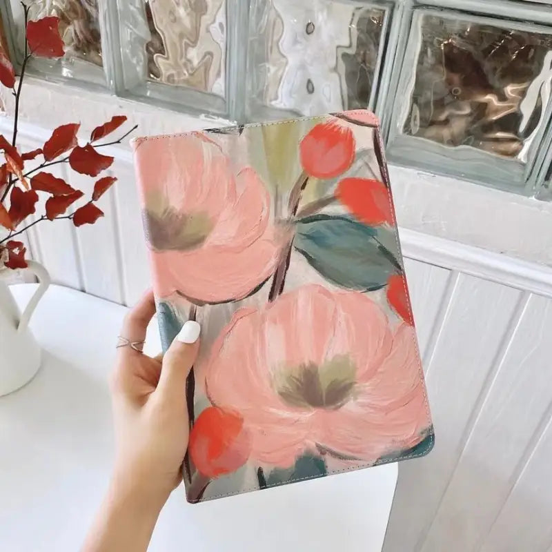 Flower iPad Case CW698 - Tablet Accessories