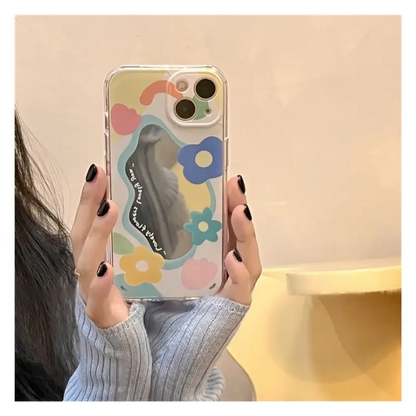 Flower Mirrored Phone Case - iPhone 13 / 13 Pro / 13 Pro Max