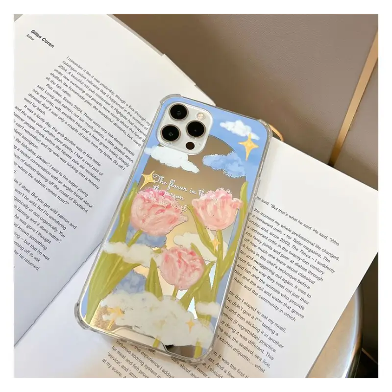 Flower Mirrored Phone Case - iPhone 13 Pro Max / 13 Pro / 13