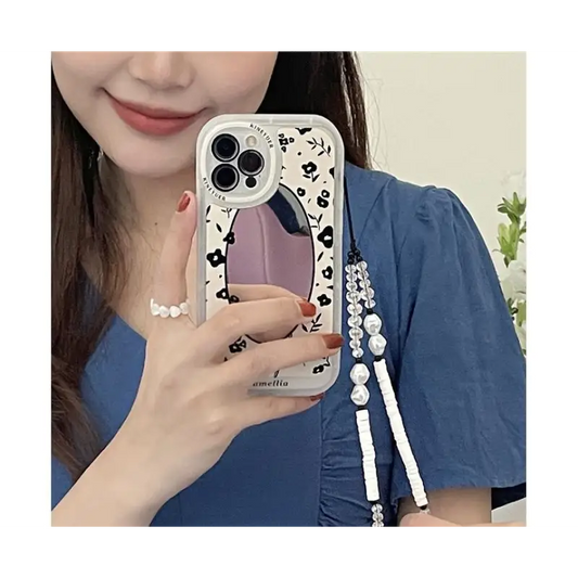 Flower Mirrored Phone Case - iPhone 13 Pro Max / 13 Pro / 13