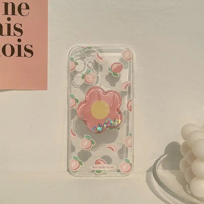 Flower Peaches iPhone Case W019 - iphone case