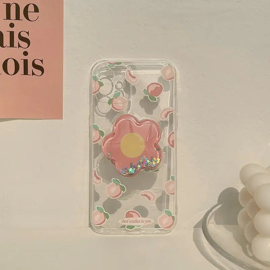 Flower Peaches iPhone Case W019 - iphone case