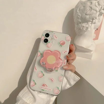 Flower Peaches iPhone Case W019 - iphone case