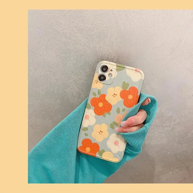 Flower Phone Case - iPhone 12 Pro Max / 12 Pro / 12 / 12 