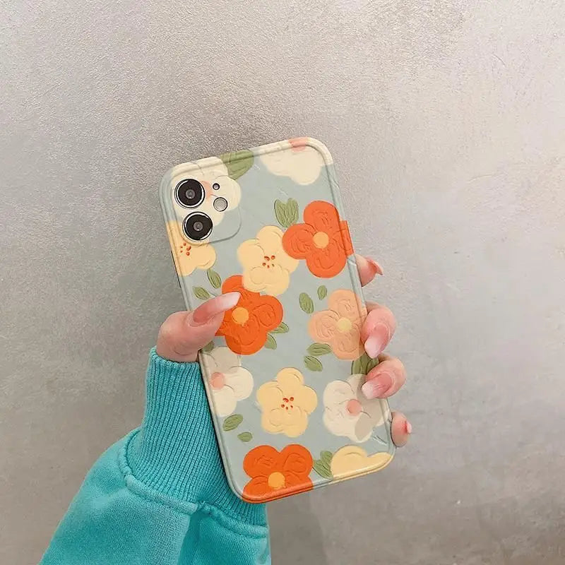 Flower Phone Case - iPhone 12 Pro Max / 12 Pro / 12 / 12 