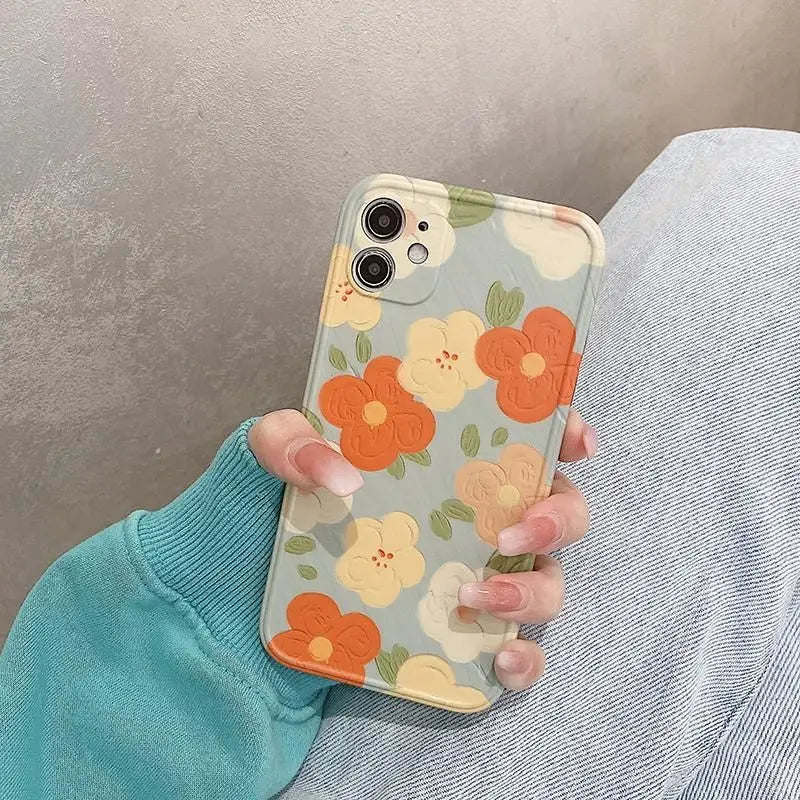 Flower Phone Case - iPhone 12 Pro Max / 12 Pro / 12 / 12 