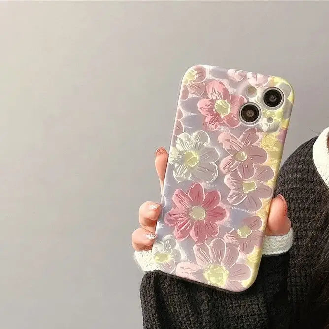 Flower Phone Case - iPhone 13 13 Pro 13 Pro Max 12 12 Pro 12