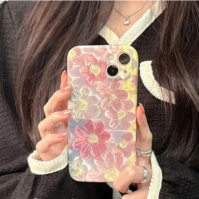 Flower Phone Case - iPhone 13 13 Pro 13 Pro Max 12 12 Pro 12