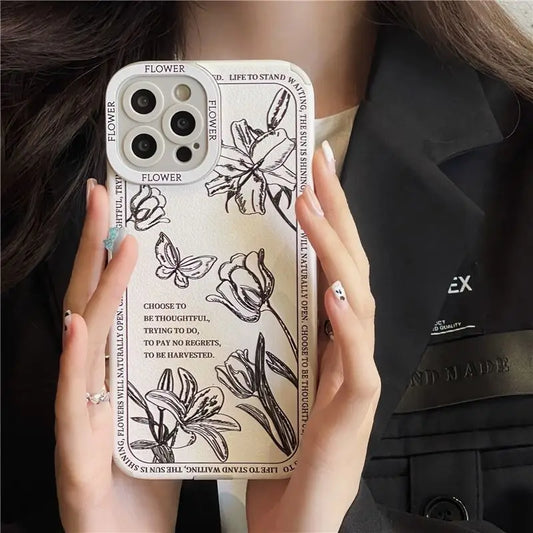 Flower Phone Case - iPhone 13 Pro Max / 13 Pro / 13 / 13 