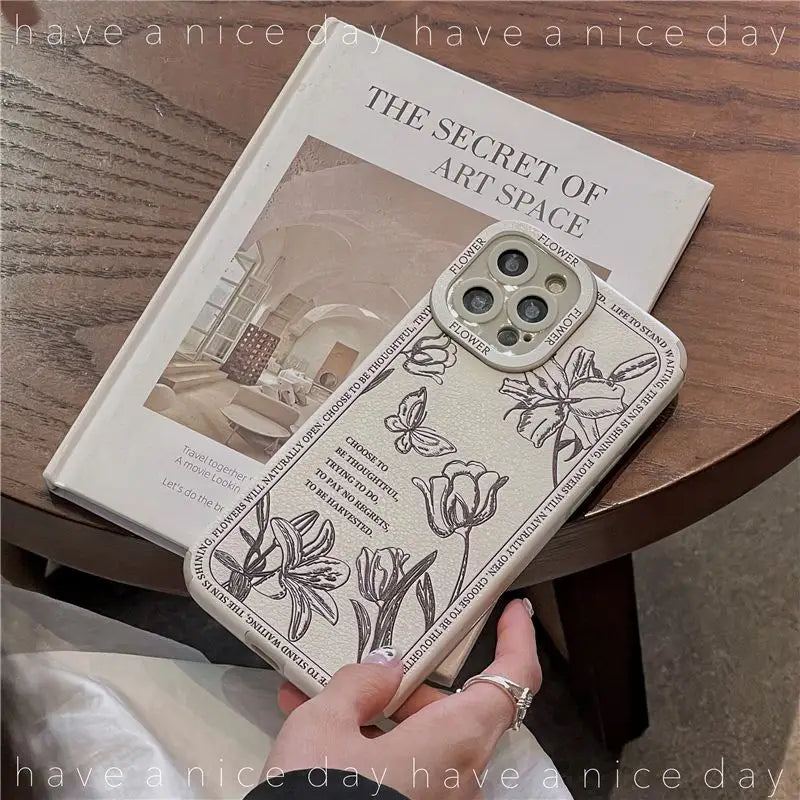 Flower Phone Case - iPhone 13 Pro Max / 13 Pro / 13 / 13 