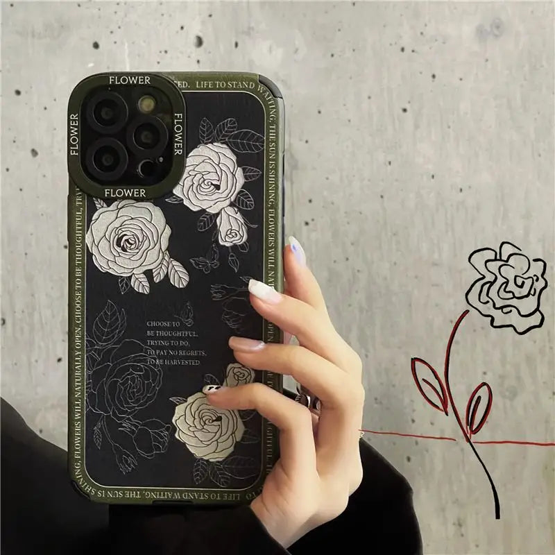 Flower Phone Case - iPhone 13 Pro Max / 13 Pro / 13 / 13 
