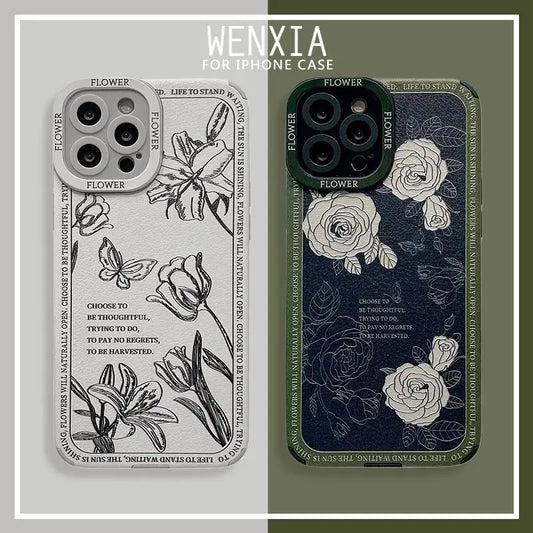Flower Phone Case - iPhone 13 Pro Max / 13 Pro / 13 / 13 
