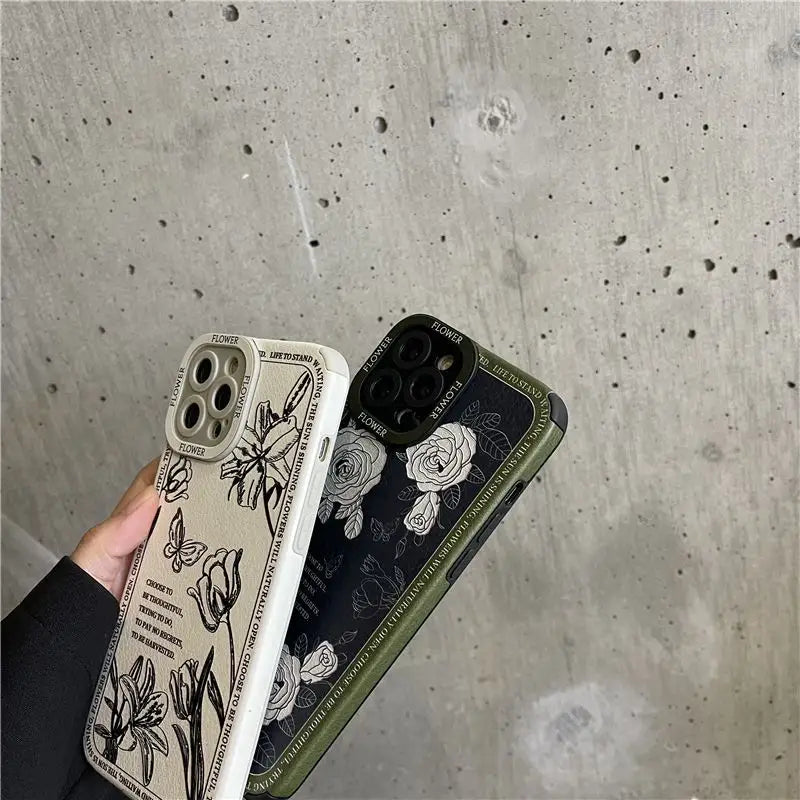 Flower Phone Case - iPhone 13 Pro Max / 13 Pro / 13 / 13 