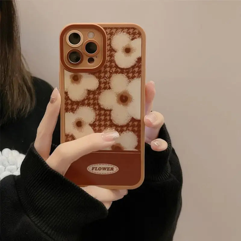 Flower Phone Case - iPhone 7 / 8 / SE / 7 Plus / 8 Plus / X / XS / XS Max / XR / 11 / 11 Pro / 11 Pro Max / 12 mini / 12 / 12 Pro / 12 Pro Max / 13 mini / 13 / 13 Pro / 13 Pro Max-2