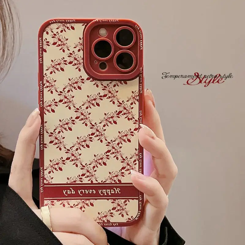 Flower Phone Case - iPhone 7 / 8 / SE / 7 Plus / 8 Plus / X / XS / XS Max / XR / 11 / 11 Pro / 11 Pro Max / 12 mini / 12 / 12 Pro / 12 Pro Max / 13 mini / 13 / 13 Pro / 13 Pro Max-6