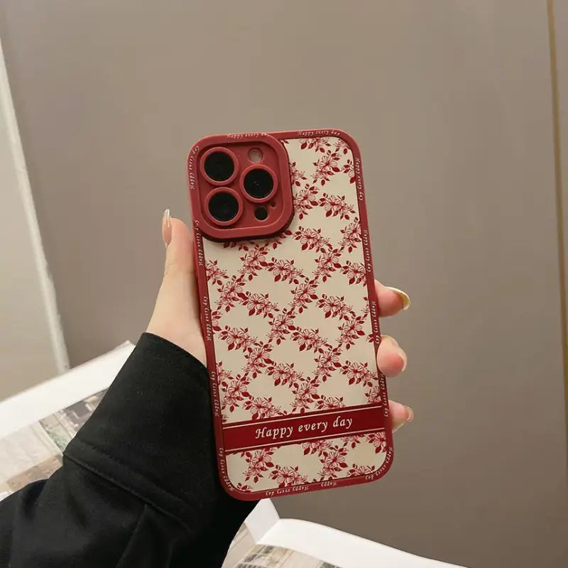 Flower Phone Case - iPhone 7 / 8 / SE / 7 Plus / 8 Plus / X / XS / XS Max / XR / 11 / 11 Pro / 11 Pro Max / 12 mini / 12 / 12 Pro / 12 Pro Max / 13 mini / 13 / 13 Pro / 13 Pro Max-2