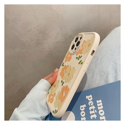 Flower Phone Case - Iphone X / Xs / Xr / Xs Max / 11 / 11 