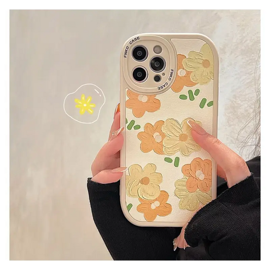 Flower Phone Case - Iphone X / Xs / Xr / Xs Max / 11 / 11 