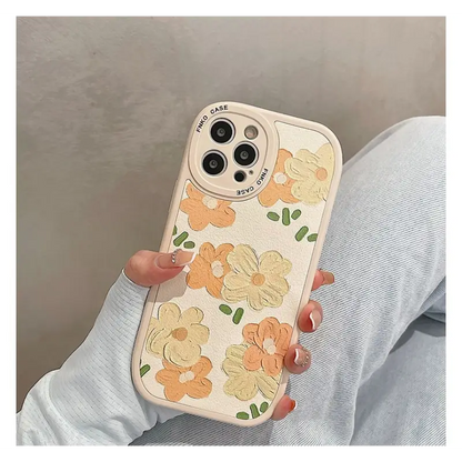 Flower Phone Case - Iphone X / Xs / Xr / Xs Max / 11 / 11 