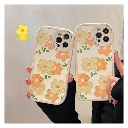 Flower Phone Case - Iphone X / Xs / Xr / Xs Max / 11 / 11 